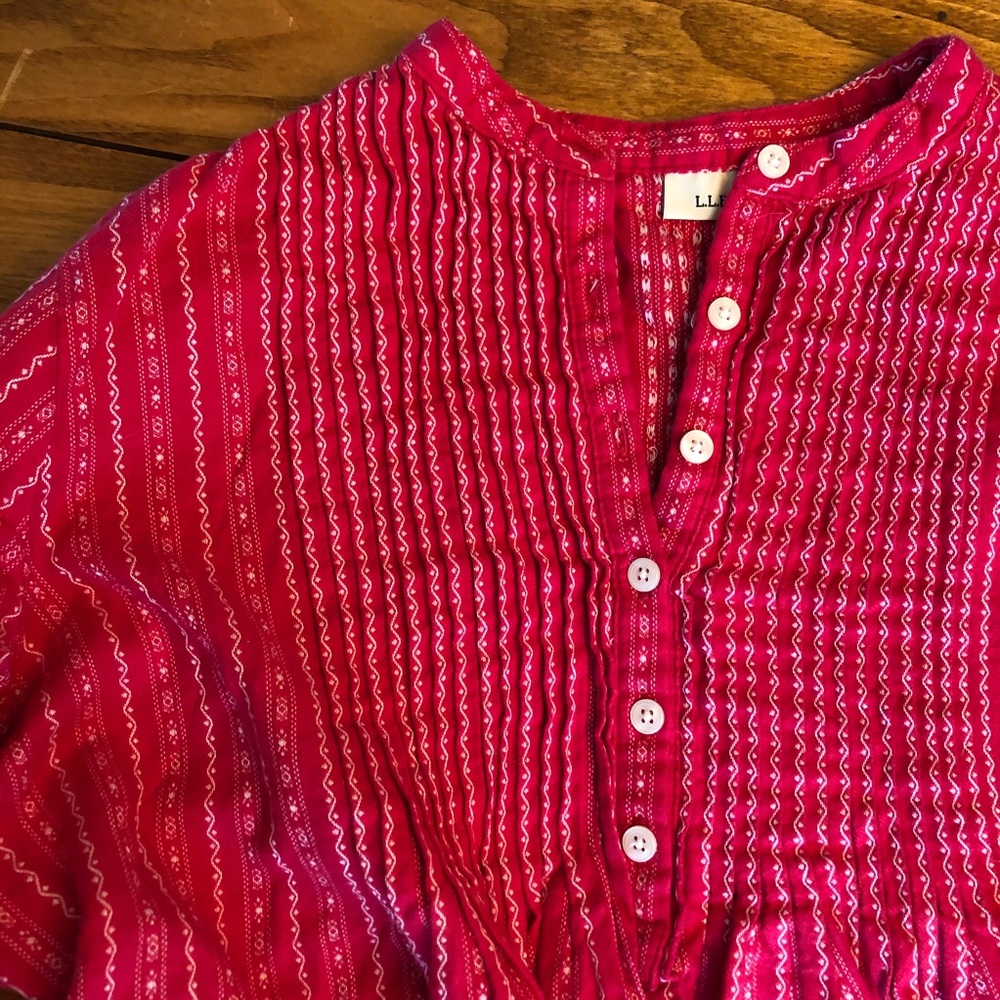 L.L.Bean Flannel Nightgown